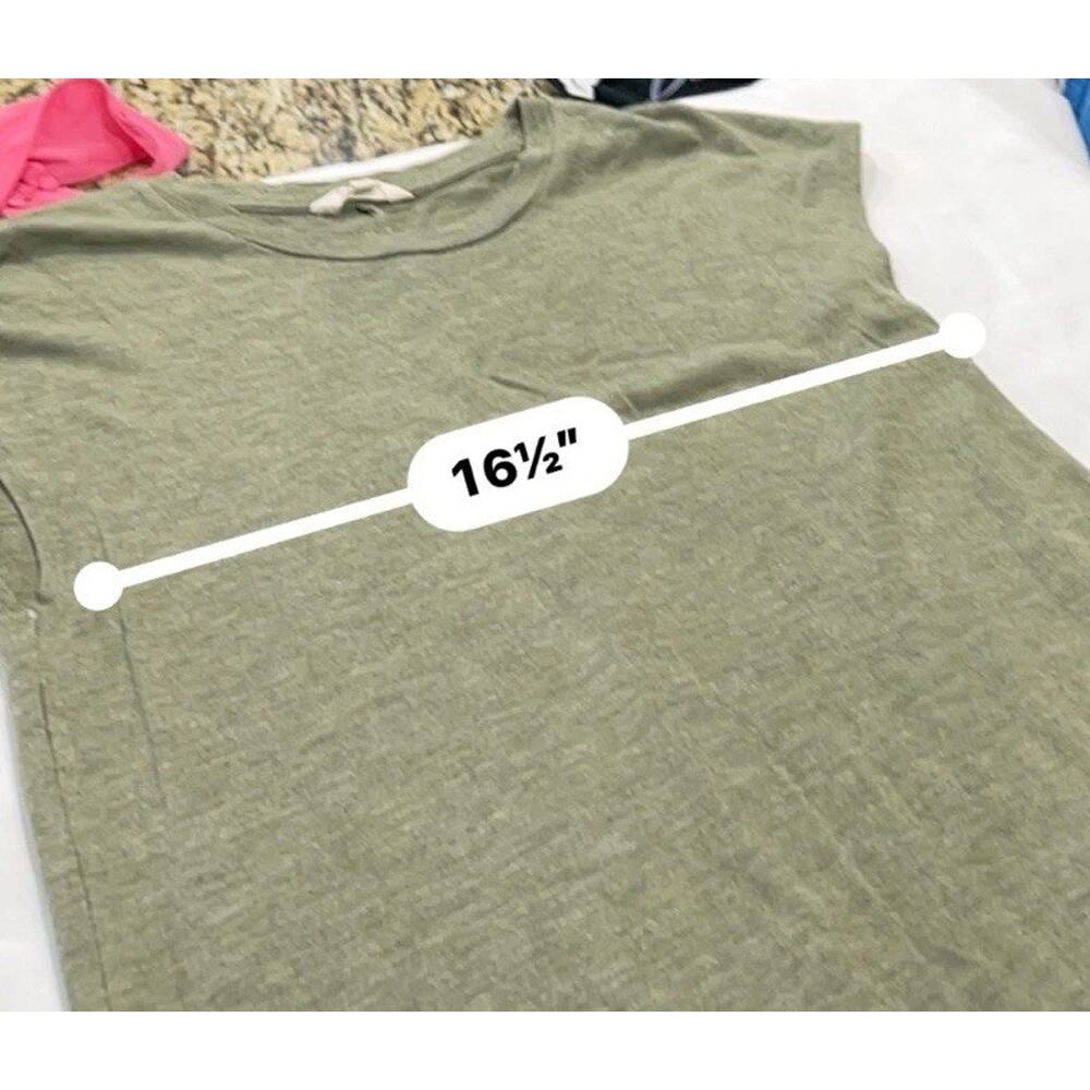 Madewell Muscle Midi Green Long Jersey Dress Size Medium - Picture 8 of 10